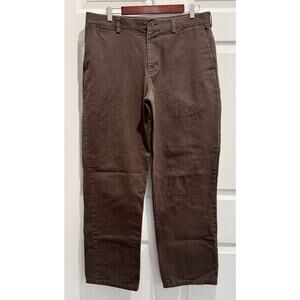 Filson Utility Brown Thick Canvas Field Pants Size 38 100% Cotton